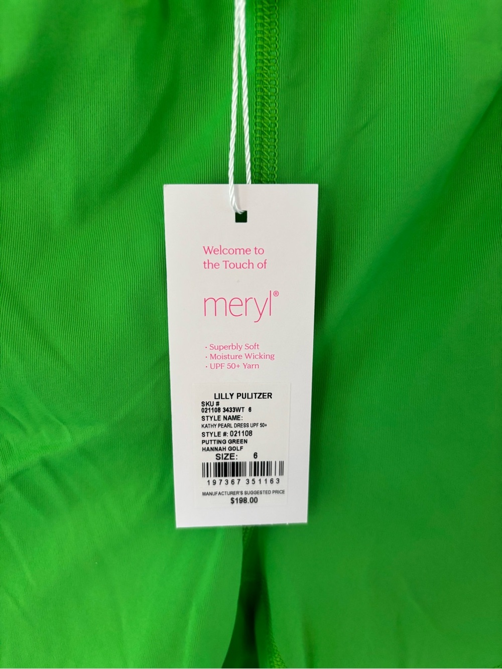 Lilly Pulitzer Kathy Pearl Dress size 6 NWT - Picture 7 of 7